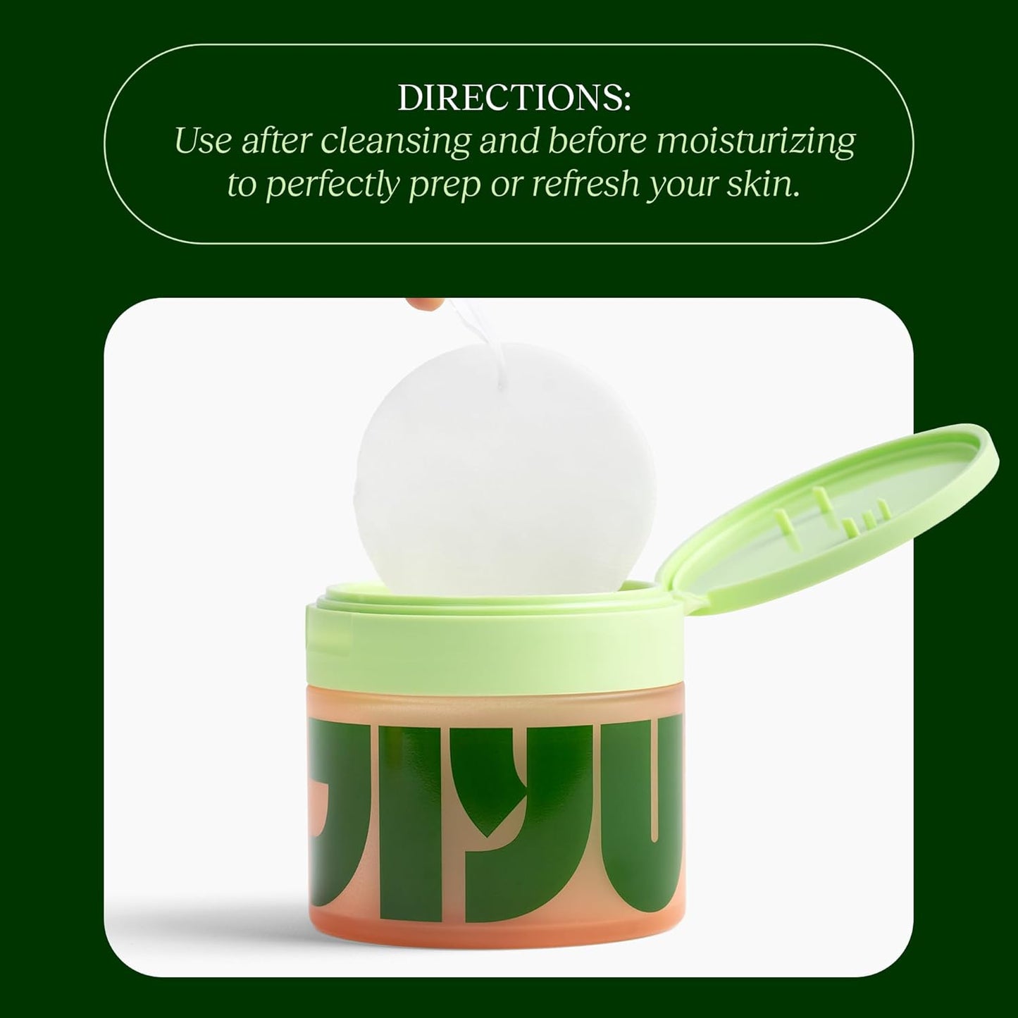 Korean Skin Care Toning Polish Pads