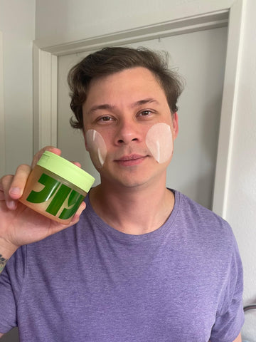 Toli with JIYU product